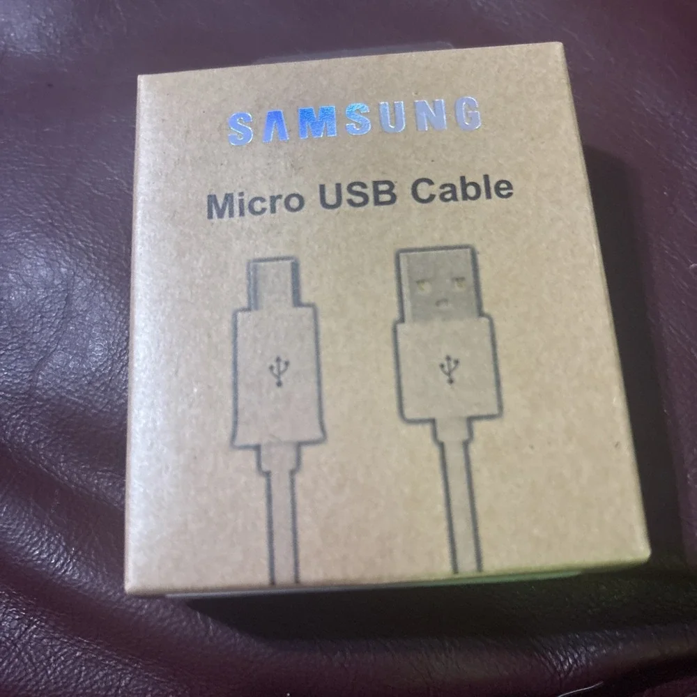 🔥 Samsung Micro To USB Cable New In Box Lot Of 5 Phone Charger‎ Cord